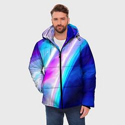 Куртка зимняя мужская Звездная вспышка, цвет: 3D-светло-серый — фото 2