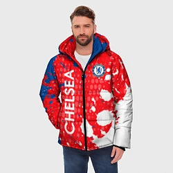 Куртка зимняя мужская Chelsea Краска, цвет: 3D-черный — фото 2