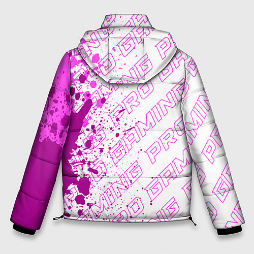 Мужская зимняя куртка Lineage 2 pro gaming: по-вертикали / 3D-Черный – фото 2