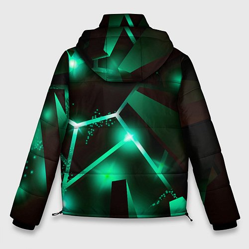 Мужская зимняя куртка Apex Legends разлом плит / 3D-Черный – фото 2