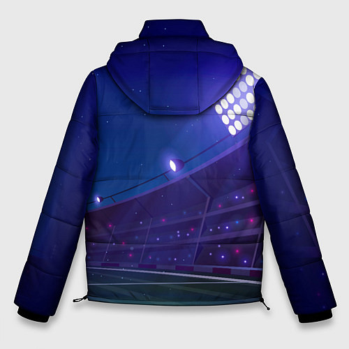 Мужская зимняя куртка PSG ночное поле / 3D-Черный – фото 2