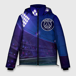 Куртка зимняя мужская PSG ночное поле, цвет: 3D-черный