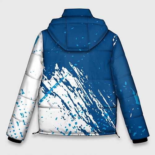Мужская зимняя куртка Mazda - краска / 3D-Черный – фото 2