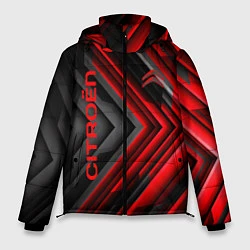 Куртка зимняя мужская Citroёn - спорт, цвет: 3D-красный