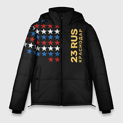 Куртка зимняя мужская 23 RUS Краснодар, цвет: 3D-черный