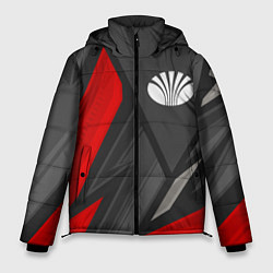 Куртка зимняя мужская Daewoo sports racing, цвет: 3D-черный