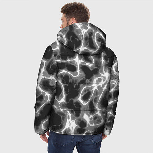 Мужская зимняя куртка Дымные корни / 3D-Светло-серый – фото 4