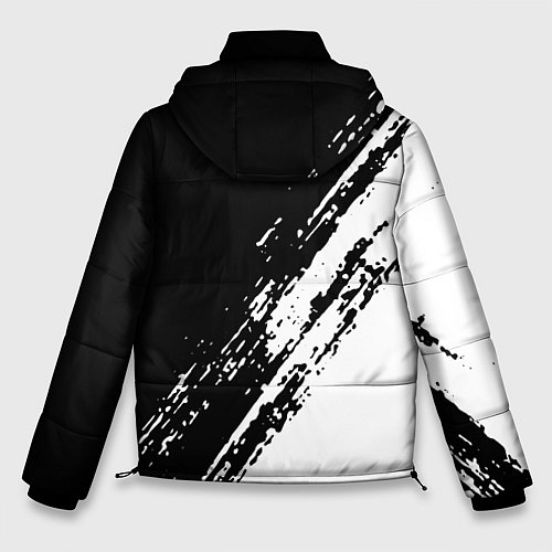 Мужская зимняя куртка Code geass краска / 3D-Черный – фото 2