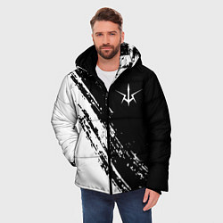 Куртка зимняя мужская Code geass краска, цвет: 3D-светло-серый — фото 2