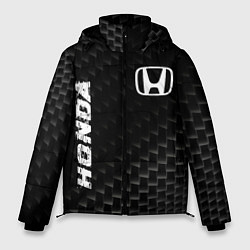 Мужская зимняя куртка Honda карбоновый фон