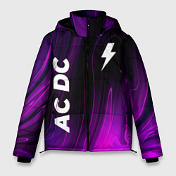 Мужская зимняя куртка AC DC violet plasma