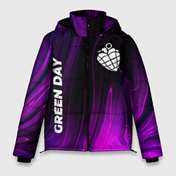 Мужская зимняя куртка Green Day violet plasma