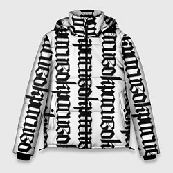 Куртка зимняя мужская Готика, цвет: 3D-черный