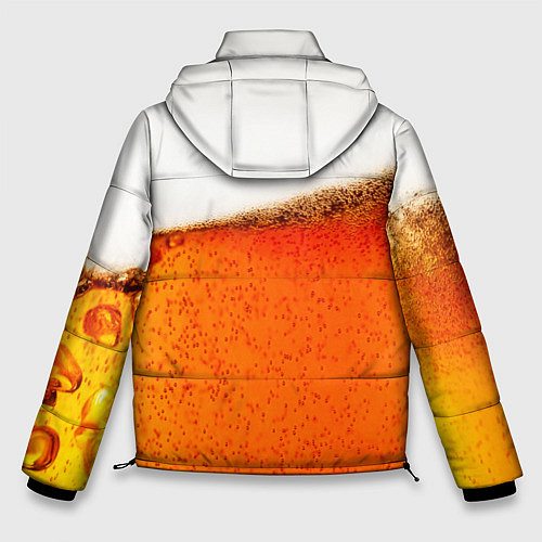 Мужская зимняя куртка Тёмное пиво / 3D-Черный – фото 2