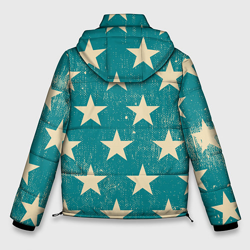 Мужская зимняя куртка Super stars / 3D-Светло-серый – фото 2
