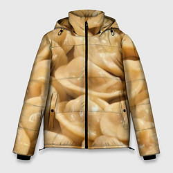 Куртка зимняя мужская Пельмени, цвет: 3D-черный