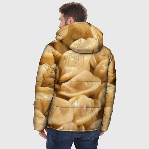 Мужская зимняя куртка Пельмени / 3D-Светло-серый – фото 4