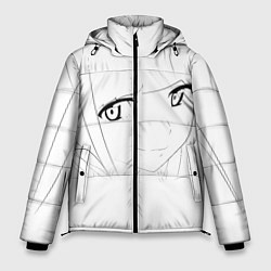 Мужская зимняя куртка Аниме девочка скетч
