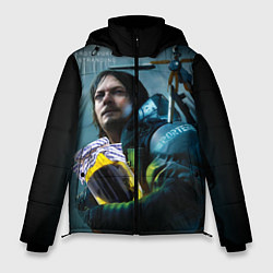 Куртка зимняя мужская Кротовуха мем Death stranding, цвет: 3D-черный