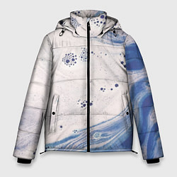 Куртка зимняя мужская Мыльная Текстура, цвет: 3D-светло-серый