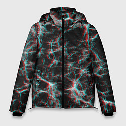 Куртка зимняя мужская Сеть нейронов, цвет: 3D-черный