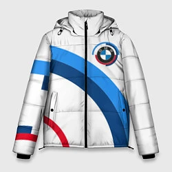 Куртка зимняя мужская M perfomance - bmw, цвет: 3D-светло-серый