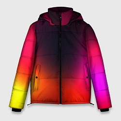 Куртка зимняя мужская Абстрактная текстура, цвет: 3D-светло-серый