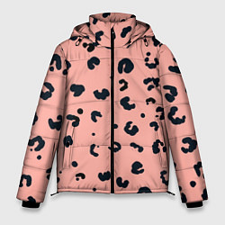 Куртка зимняя мужская Розовая пантера, цвет: 3D-черный