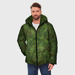 Куртка зимняя мужская Камуфляж хаки, цвет: 3D-светло-серый — фото 2
