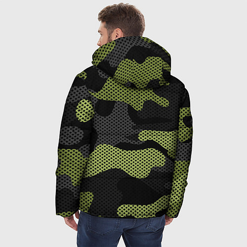 Мужская зимняя куртка Камуфляж яркий / 3D-Светло-серый – фото 4