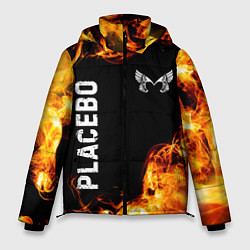Мужская зимняя куртка Placebo и пылающий огонь