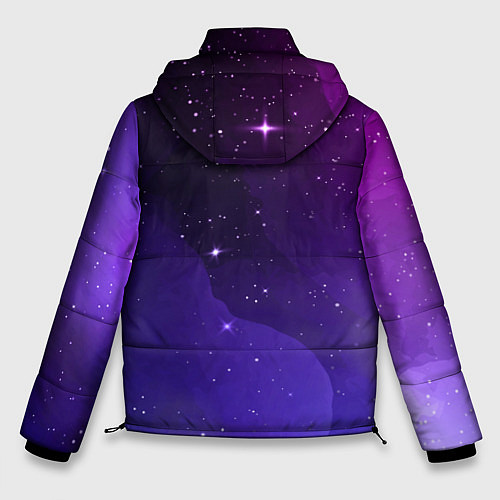 Мужская зимняя куртка Imagine Dragons просто космос / 3D-Черный – фото 2