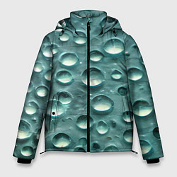 Куртка зимняя мужская Кристальные капли, цвет: 3D-светло-серый