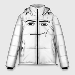 Куртка зимняя мужская Одежда Man Face Roblox, цвет: 3D-черный