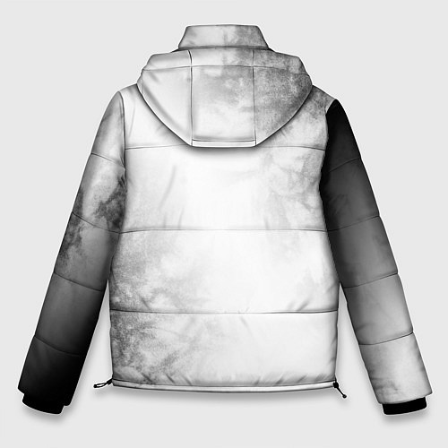 Мужская зимняя куртка Tokyo Revengers glitch на светлом фоне: надпись, с / 3D-Черный – фото 2