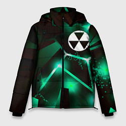 Куртка зимняя мужская Fallout разлом плит, цвет: 3D-черный