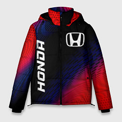 Мужская зимняя куртка Honda красный карбон