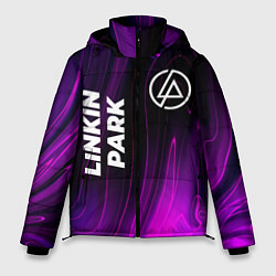 Мужская зимняя куртка Linkin Park violet plasma