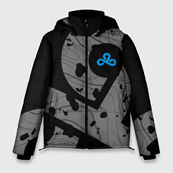 Куртка зимняя мужская Форма Cloud 9 black, цвет: 3D-красный