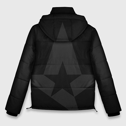 Мужская зимняя куртка Форма Astralis black / 3D-Черный – фото 2