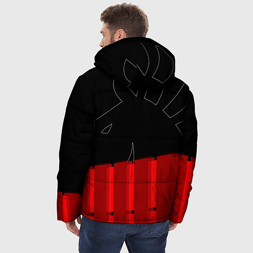 Мужская зимняя куртка Форма Team Liquid red / 3D-Светло-серый – фото 4