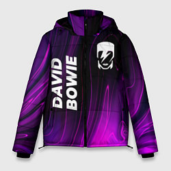 Мужская зимняя куртка David Bowie violet plasma