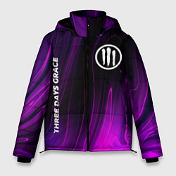 Мужская зимняя куртка Three Days Grace violet plasma