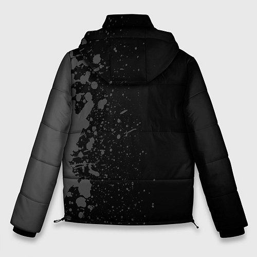 Мужская зимняя куртка Darling in the FranXX glitch на темном фоне: по-ве / 3D-Черный – фото 2