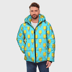 Куртка зимняя мужская Желтые эскимо, цвет: 3D-светло-серый — фото 2