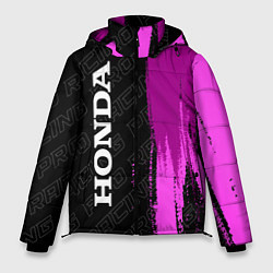 Куртка зимняя мужская Honda pro racing: по-вертикали, цвет: 3D-черный
