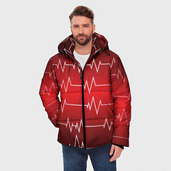 Куртка зимняя мужская Pulse, цвет: 3D-красный — фото 2