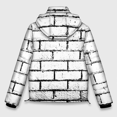 Мужская зимняя куртка White wall / 3D-Черный – фото 2