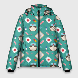 Куртка зимняя мужская Nurse style, цвет: 3D-светло-серый
