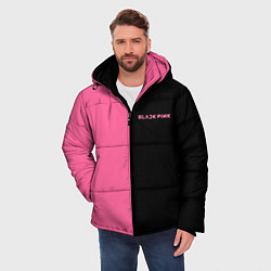 Куртка зимняя мужская Blackpink- двойной, цвет: 3D-светло-серый — фото 2